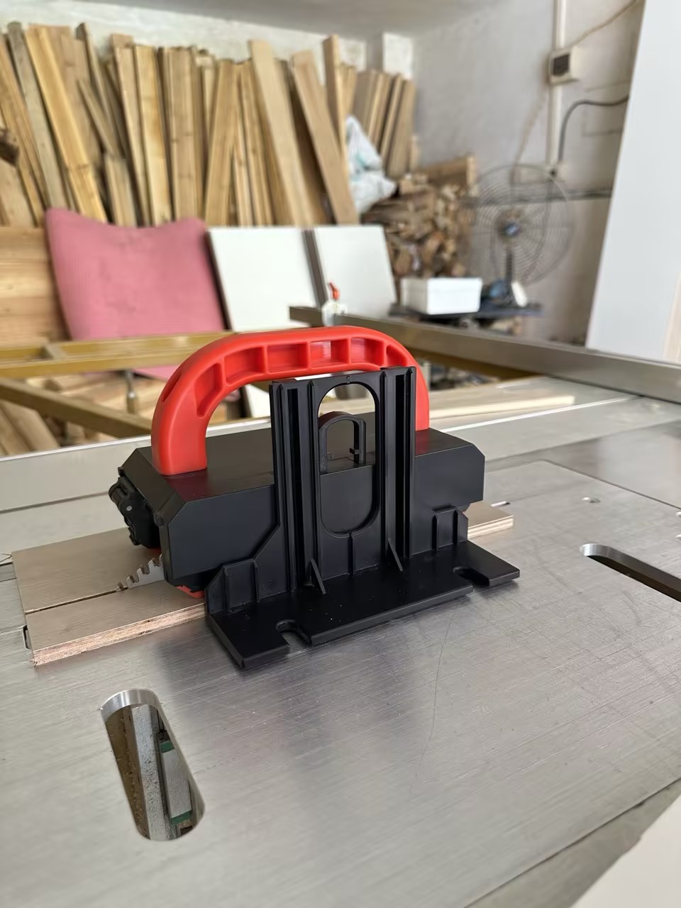 Woodworking Bandsaw - Table Saw Push Block Pusher Adjustable