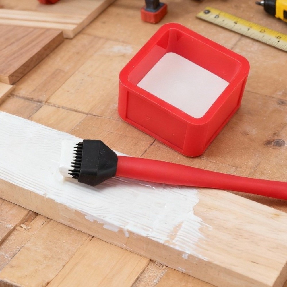 Woodworking Easy Projects - Silicone Glue Brush with Sealable Lid