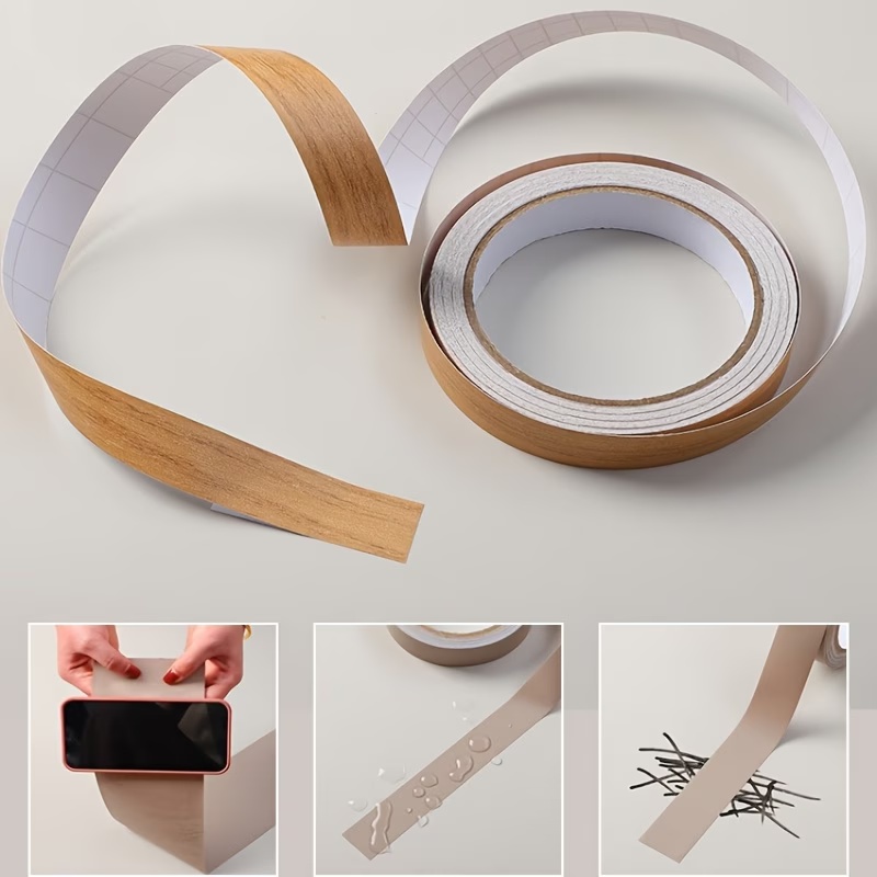 Xfasten Woodworking Tape - 1roll 10m/393.7in Simulation Wood Grain Tape