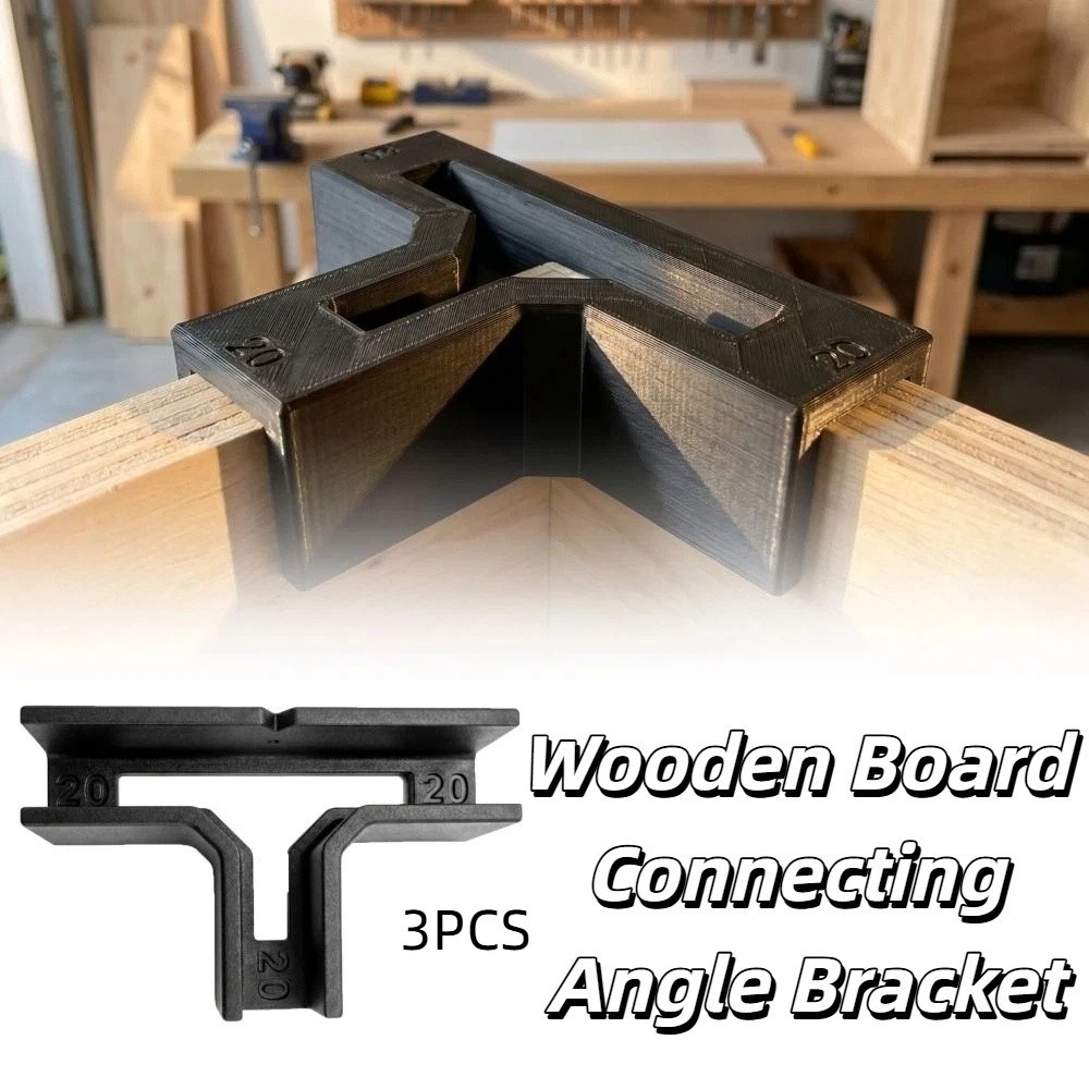 Woodworking Easy Projects - Thickened Wooden T-Shaped Bracket Easy Install
