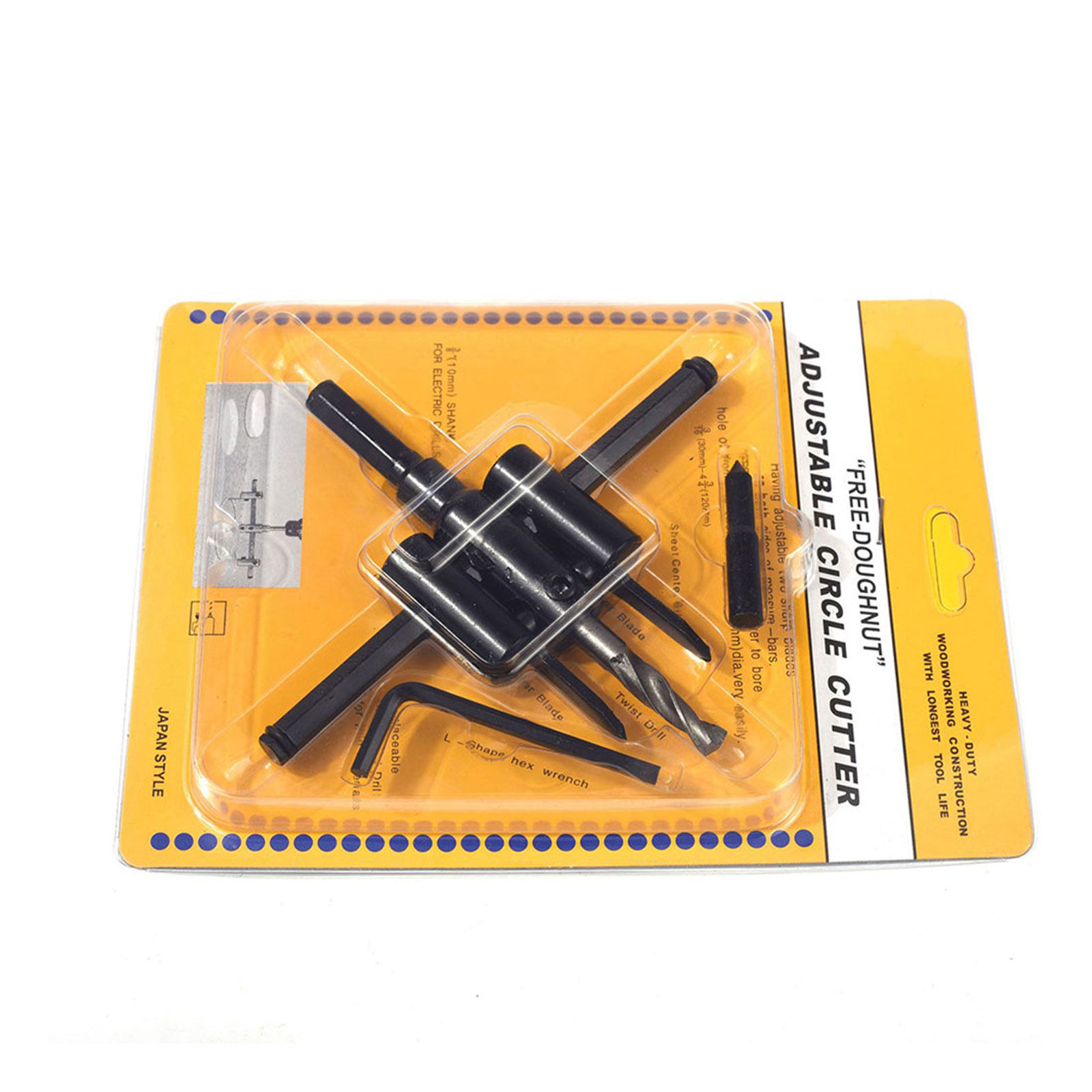 Woodworking Diy - 30-200Mm Woodworking Hole Saw Adjustable Alloy