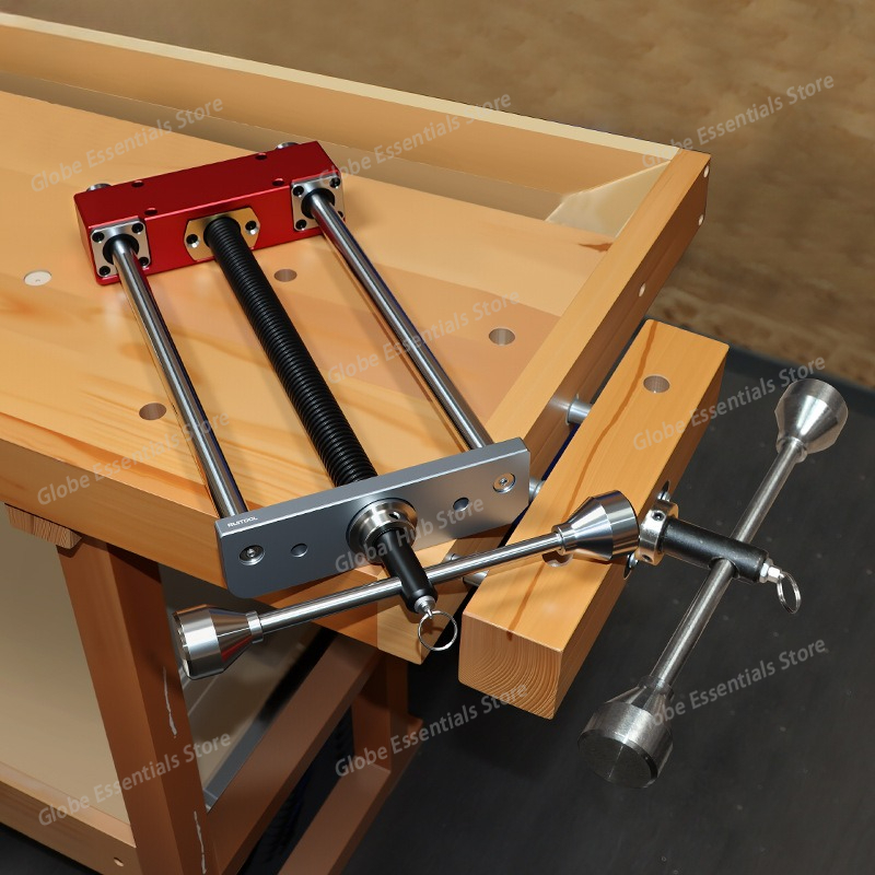 Woodworking Front Vise - Workbench Front Inertia Vise Bench Dogs
