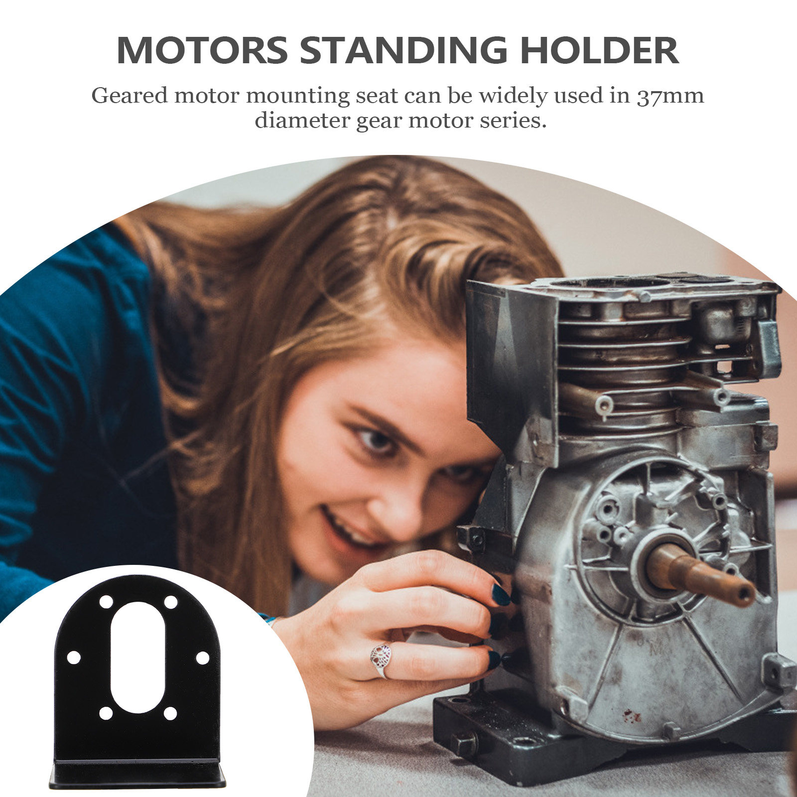 2Pcs Gear Motors Mounting Brac - огляд і ціна Woodworking Terms