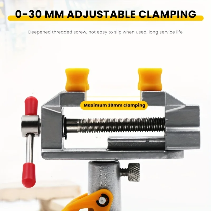 Mini Aluminum Bench Vise with  - огляд і ціна Woodworking Front Vise