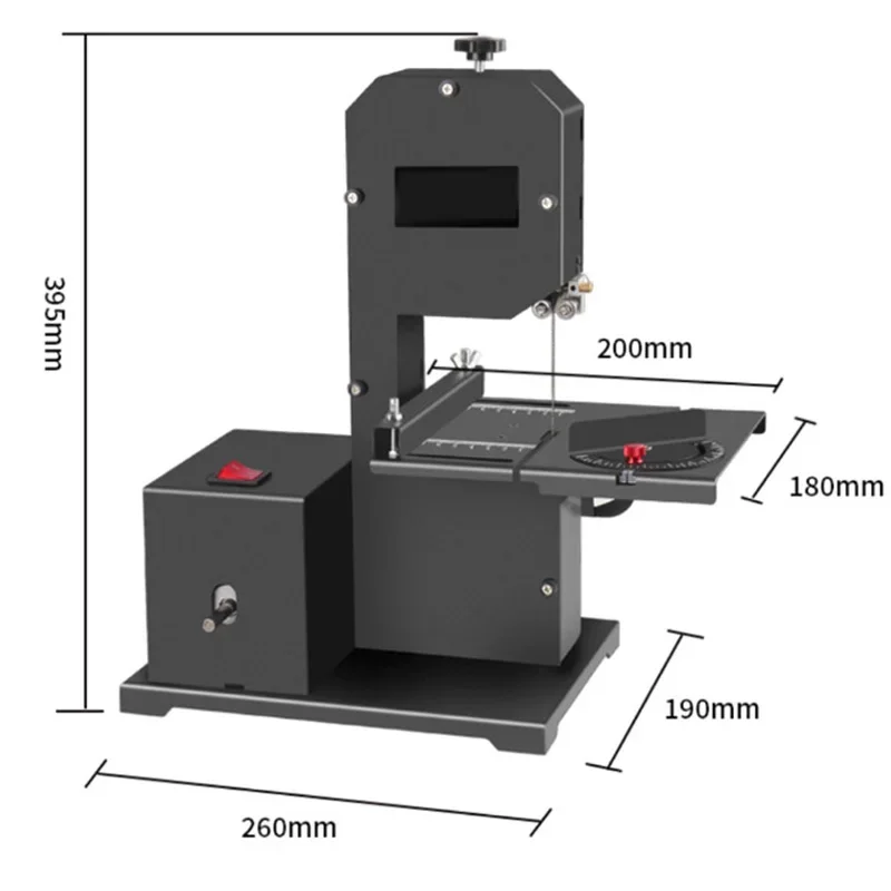 800W 1750RPM Woodworking Band  - огляд і ціна Woodworking Bandsaw