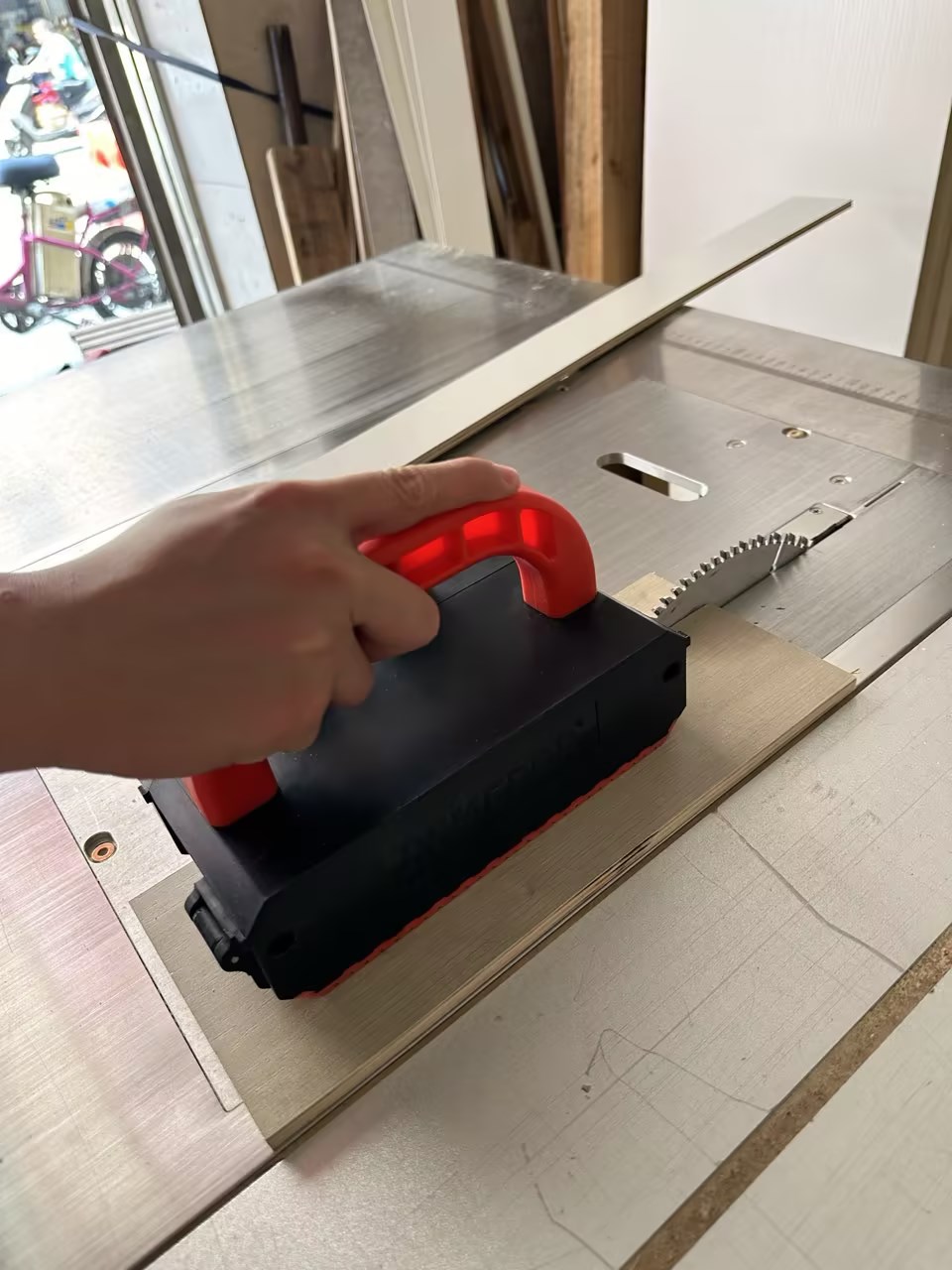 Table Saw Push Block Pusher Ad - огляд і ціна Woodworking Bandsaw