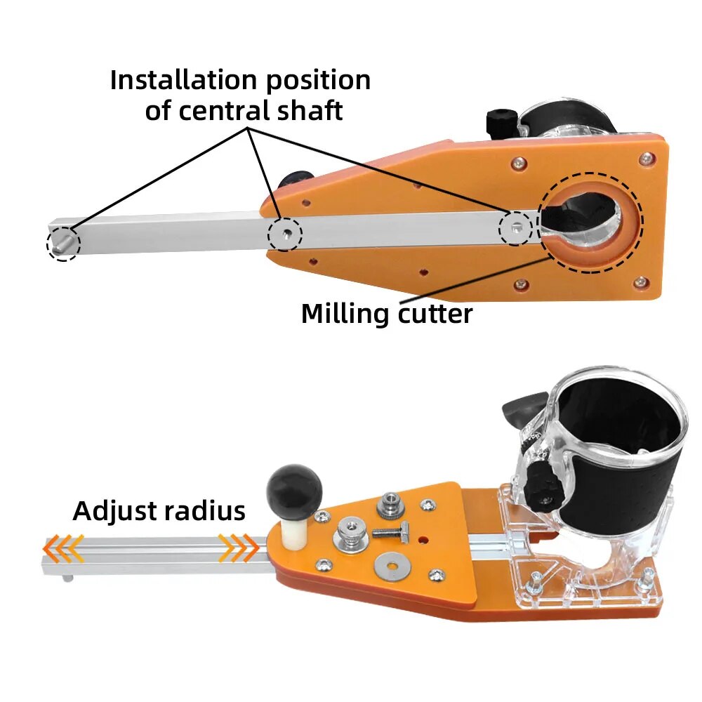Circle Cutting Jig for Makita  - огляд і ціна Woodworking Jointer