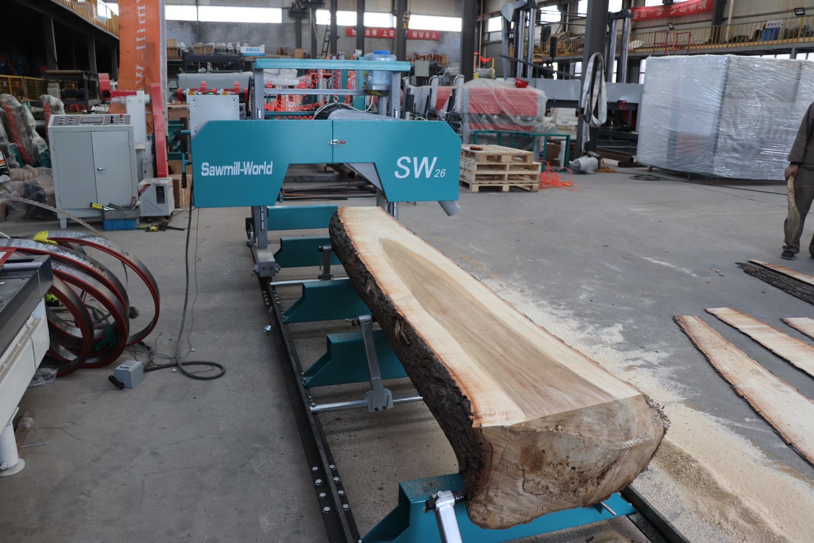 Horizontal Wood Cutting Band S - огляд і ціна Woodworking Bandsaw