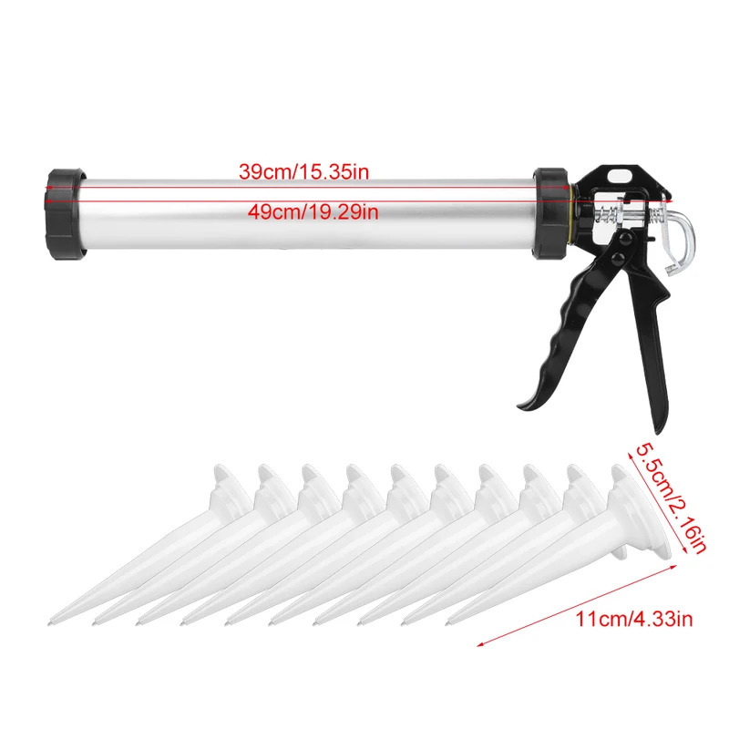 1PCS 600ml Aluminum Tube Silic - огляд і ціна Woodworking Terms