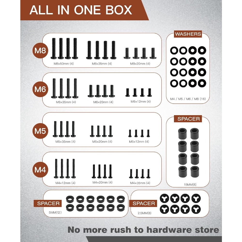 Universal TV Mount Screw Kit 9 - огляд і ціна Woodworking Images Free