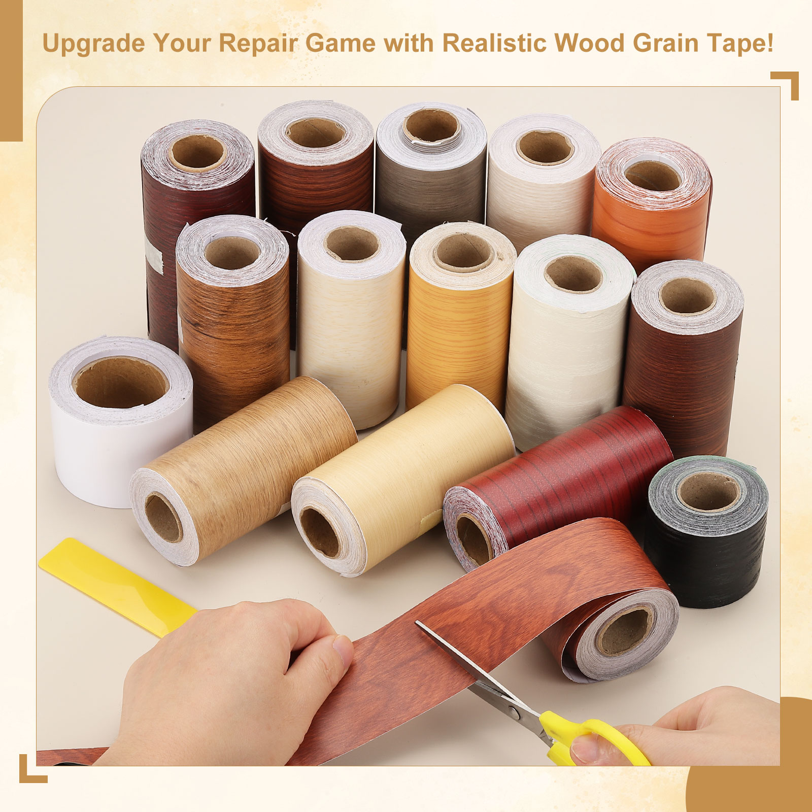 10Meter Wood Grain Repair Tape - огляд і ціна Xfasten Woodworking Tape